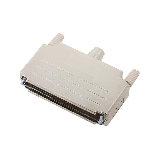 D-SUB BACKSHELL, 37-WAY, SHIELDE