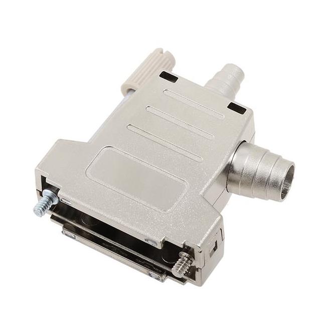 D-SUB BACKSHELL, 15-WAY, SHIELDE
