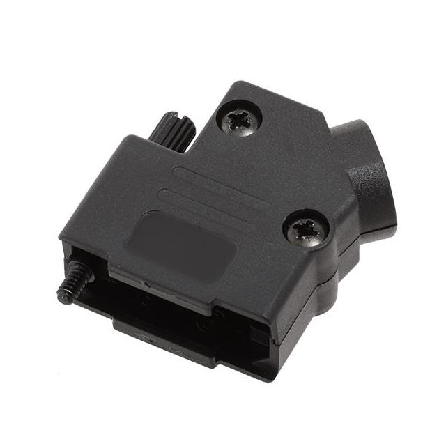 D-SUB BACKSHELL, 9-WAY, UNSHIELD