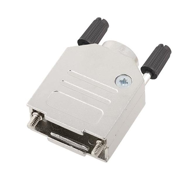 D-SUB BACKSHELL, 9-WAY, FULL MET