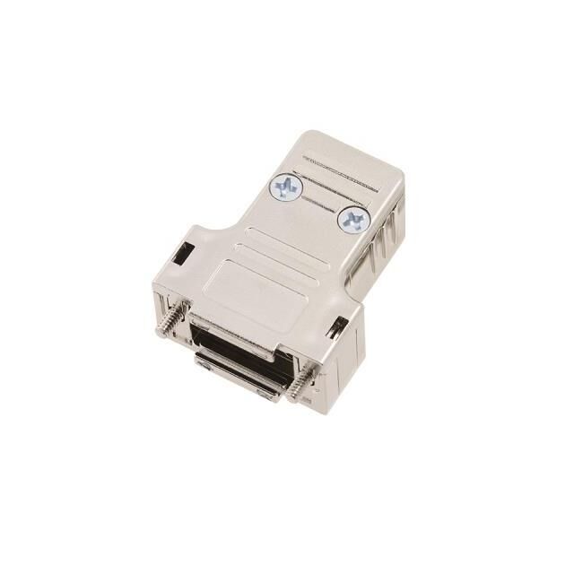 CONN BACKSHELL 25POS 180DEG SHLD