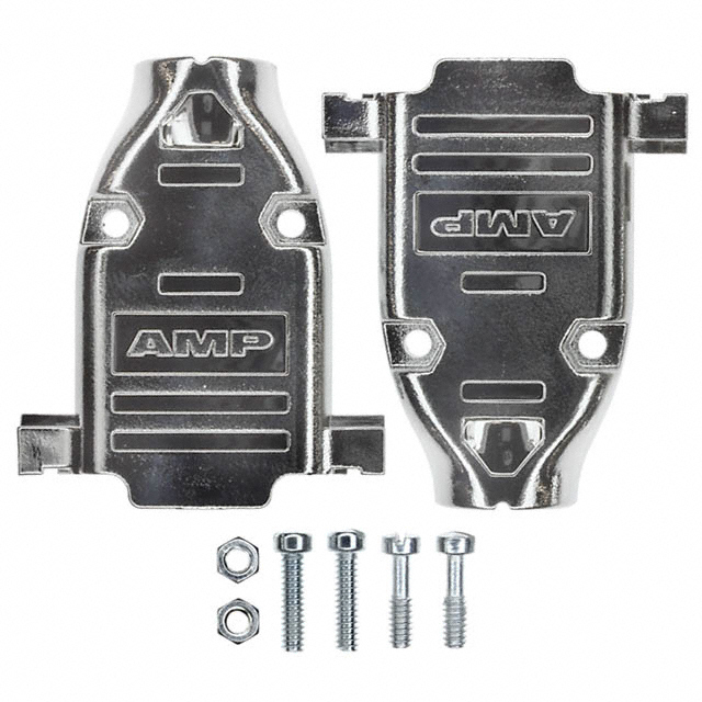 CONN BACKSHELL 15POS 180DEG SHLD