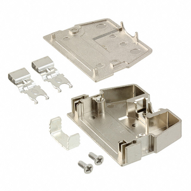 CONN BACKSHELL 50POS 180DEG SHLD