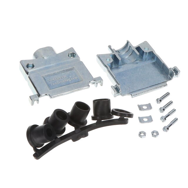 25P DIECAST D-SUB HOOD ZN 180