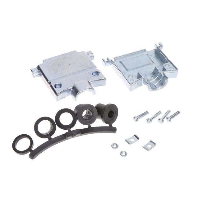 25P DIECAST D-SUB HOOD ZN 180
