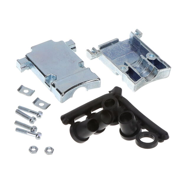 15P DIECAST D-SUB HOOD ZN 180