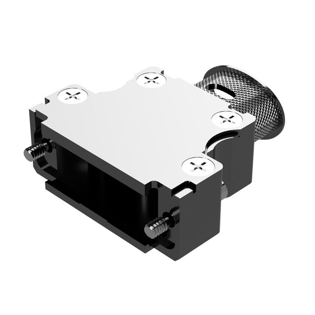 D-SUB BACKSHELL, MACHINED ALUMIN