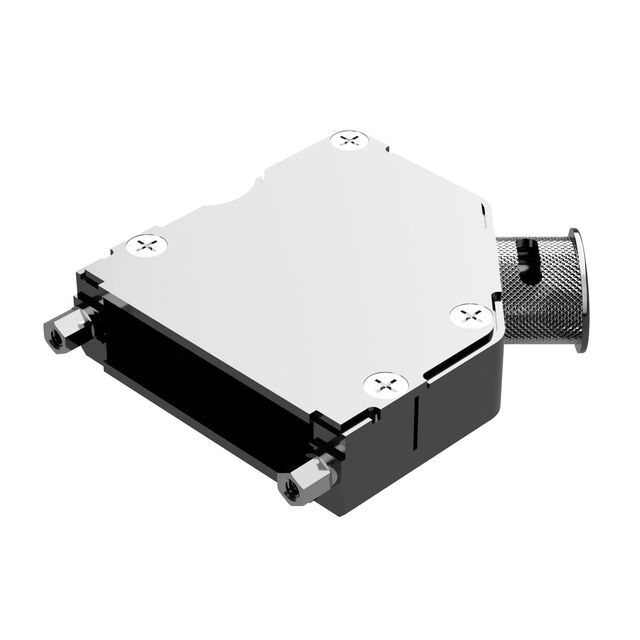 D-SUB BACKSHELL, MACHINED ALUMIN