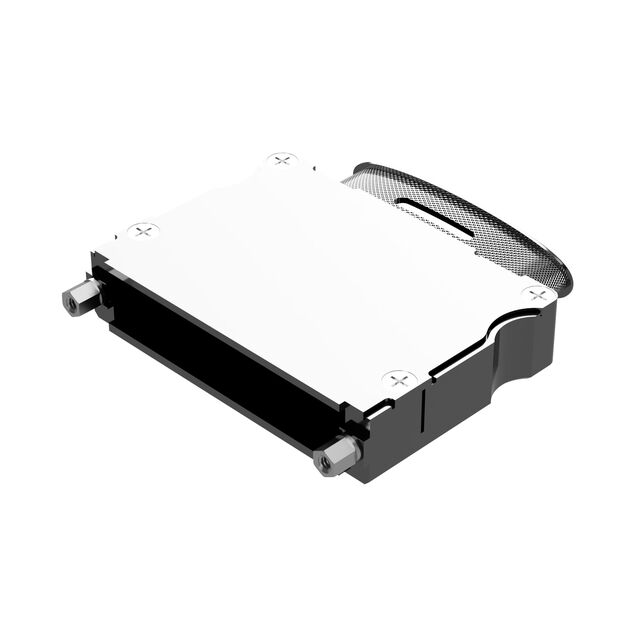 D-SUB BACKSHELL, MACHINED ALUMIN