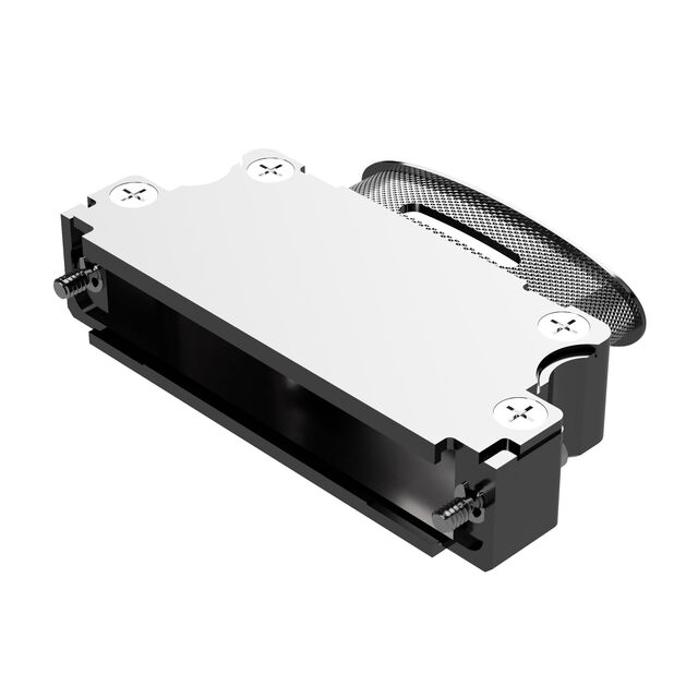 D-SUB BACKSHELL, MACHINED ALUMIN