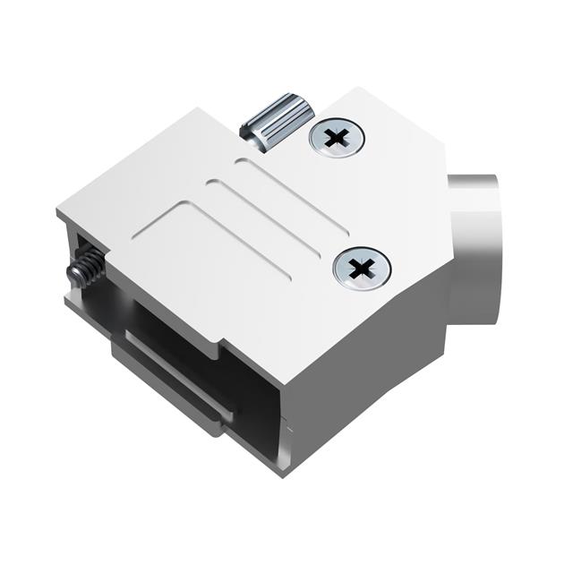 DS, D-SUB BACKSHELL, ZINC DIE-CA