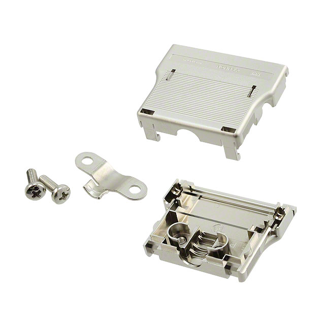 CONN BACKSHELL 25POS 180DEG 5PC