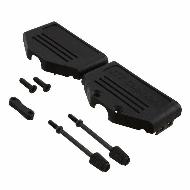 CONN BACKSHELL 25POS 180DEG