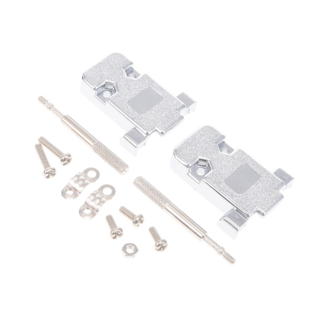 D-SUB HOOD METALIZED 9 WAY THUMB