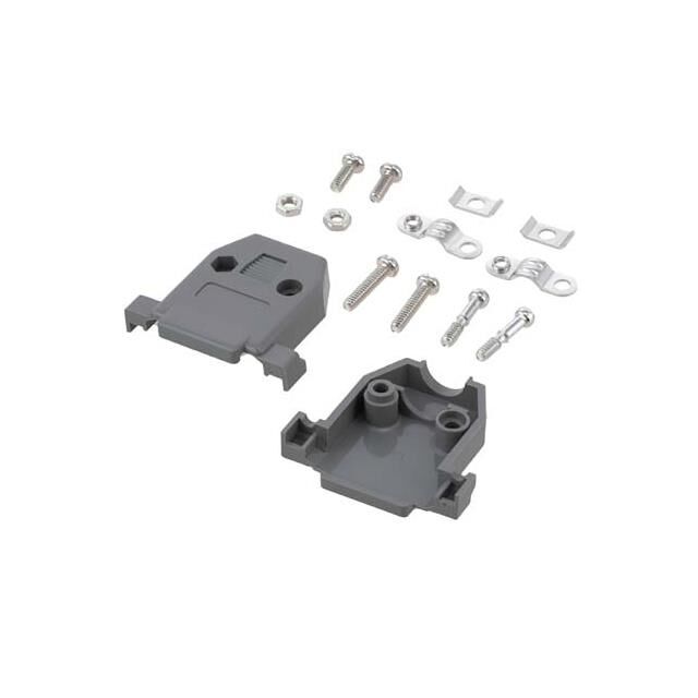 ASSEMBLED D-SUB HOOD KIT, DB15/H