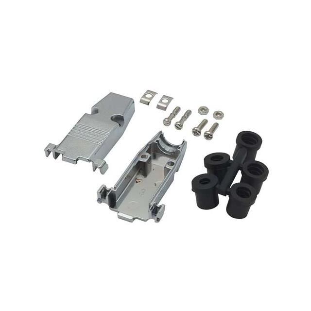 ASSEMBLED D-SUB HOOD KIT, DB9/HD