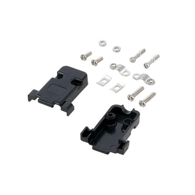 ASSEMBLED D-SUB HOOD KIT, DB9/HD