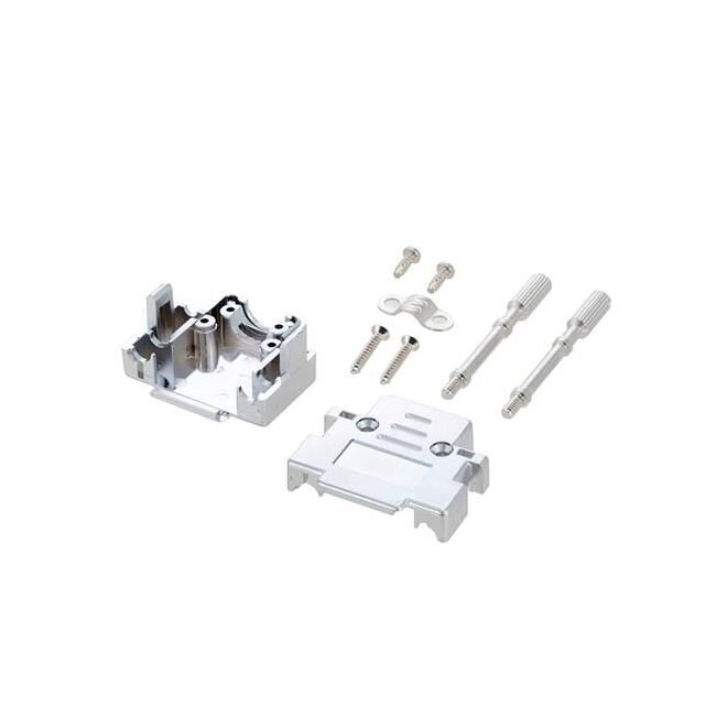 ASSEMBLED D-SUB HOOD KIT, DB9/HD