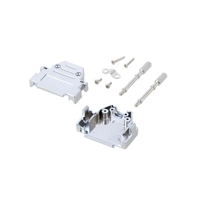 ASSEMBLED D-SUB HOOD KIT, DB15/H