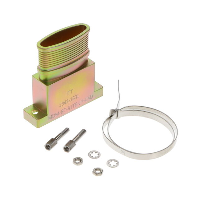 MICRO-D BACKSHELL 51 POS TOP ENT
