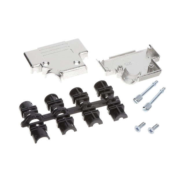 25P DIECAST D-SUB HOOD NI 45