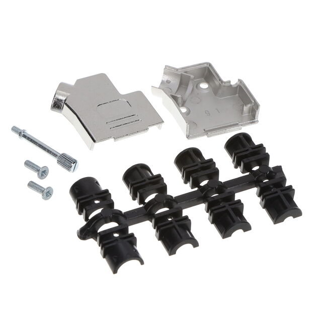 9P DIECAST D-SUB HOOD NI 45