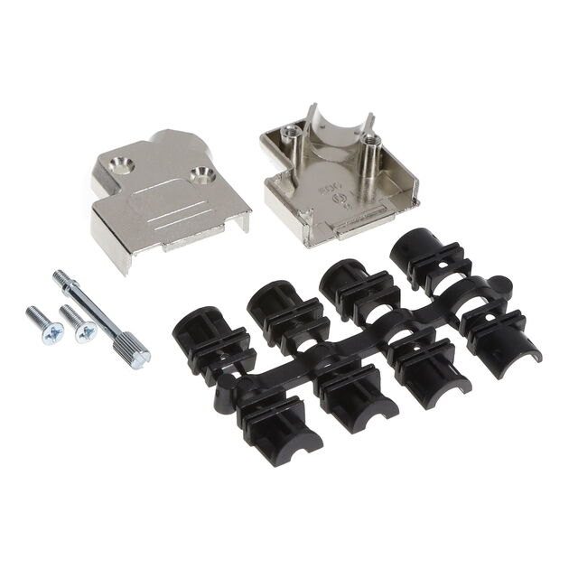9P DIECAST D-SUB HOOD NI 45 M3