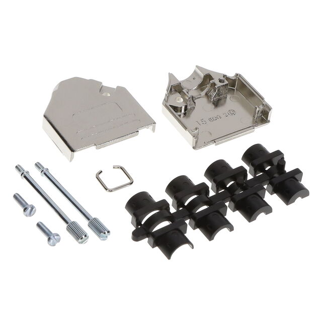 15P DIECAST D-SUB-HOOD NI 180