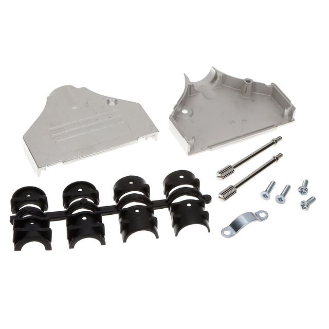 50P DIECAST D-SUB-HOOD NI 180