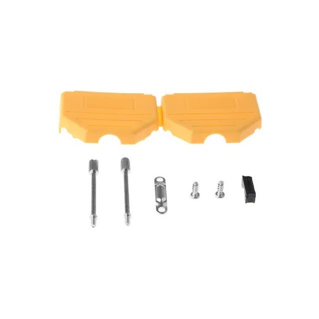 25 WAY D-SUB HOOD PLASTIC SNAP L