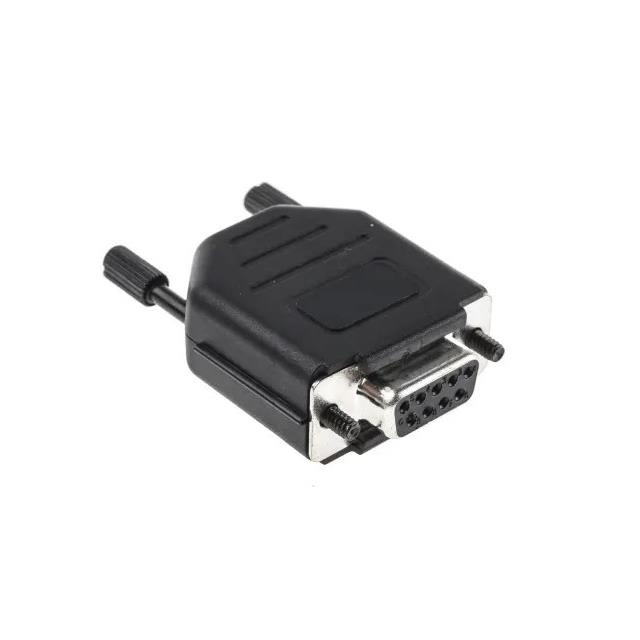 9 WAY D-SUB HOOD PLASTIC SNAP L
