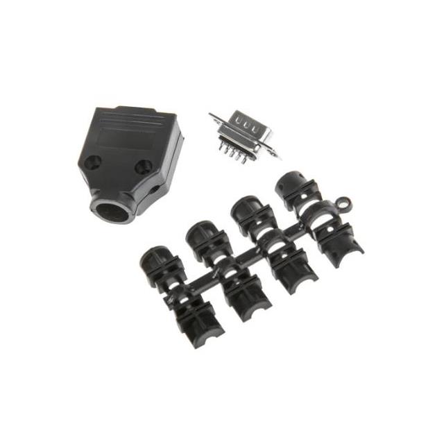 9 WAY D-SUB HOOD PLASTIC TOP ENT