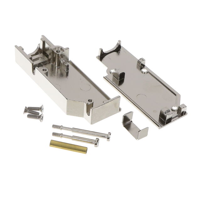 25P DIECAST D-SUB HOOD NI 90 LOW