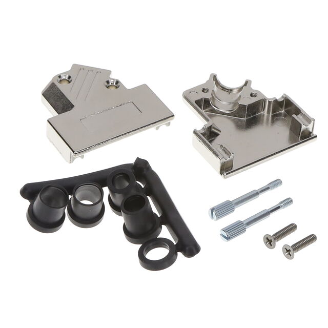 15P DIECAST D-SUB HOOD NI 45