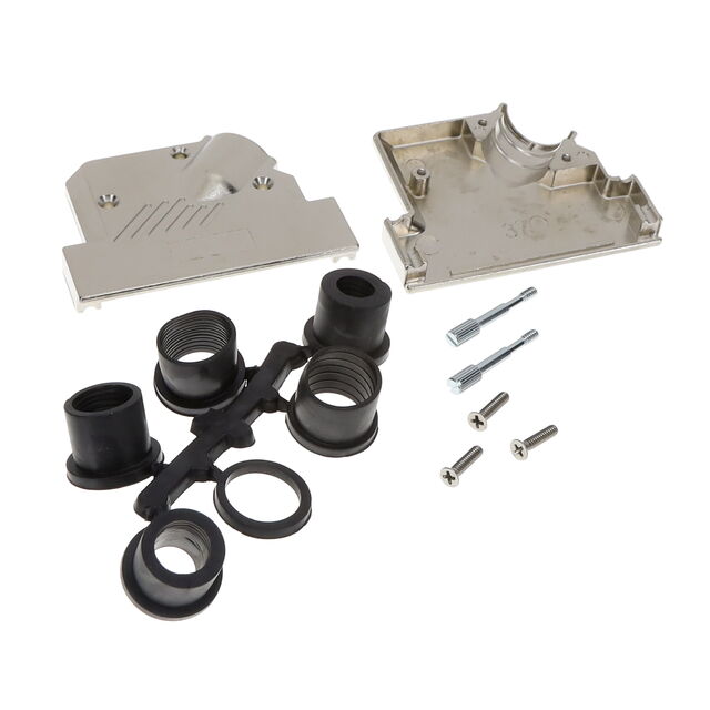 37P DIECAST D-SUB HOOD NI 45