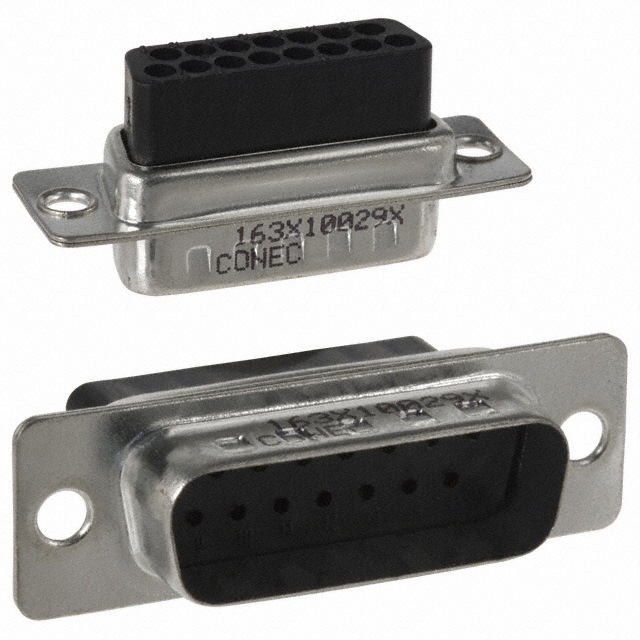 CONN D-SUB HOUSING PLUG 15POS