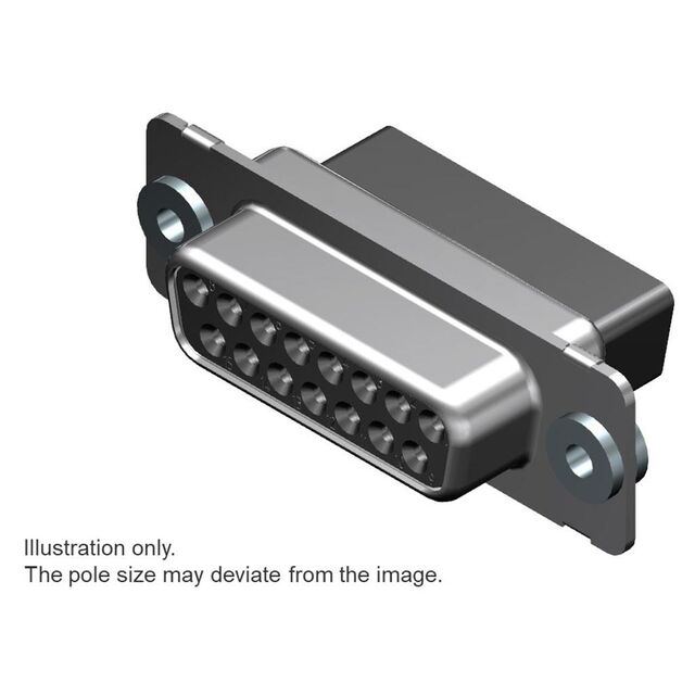 CONN D-SUB HOUSING RCPT 9POS