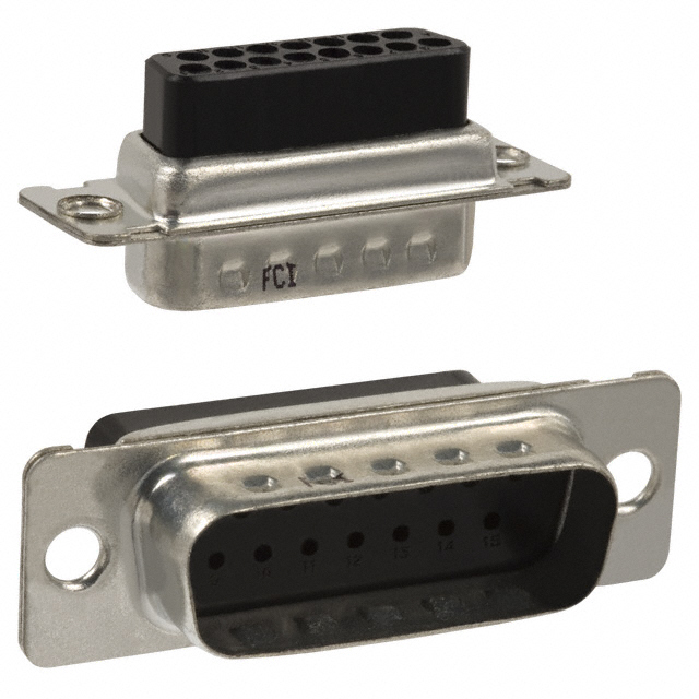 CONN D-SUB HOUSING PLUG 15POS