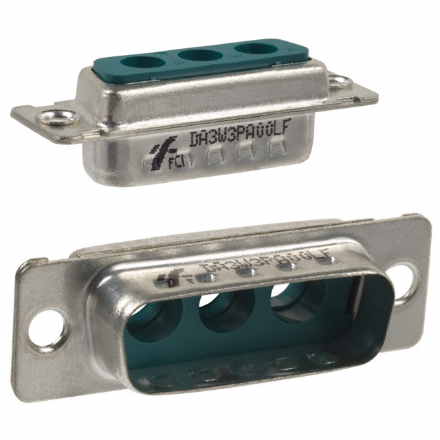 CONN D-SUB HOUSING PLUG 3POS