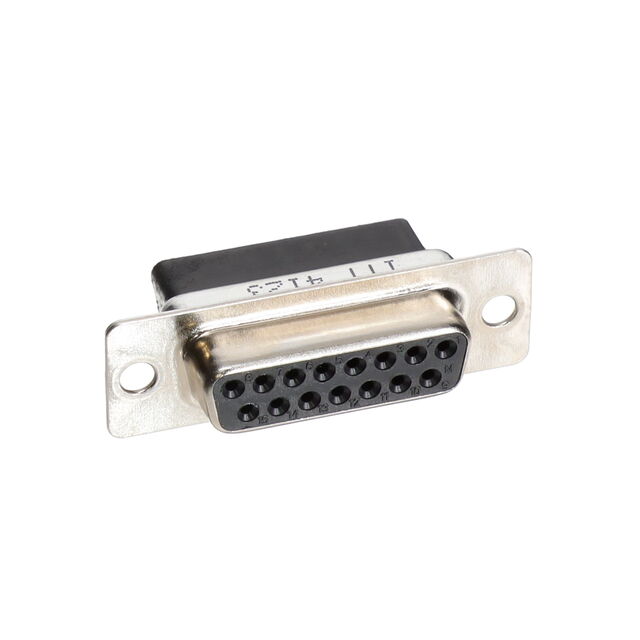 CONN D-SUB HOUSING RCPT 15POS