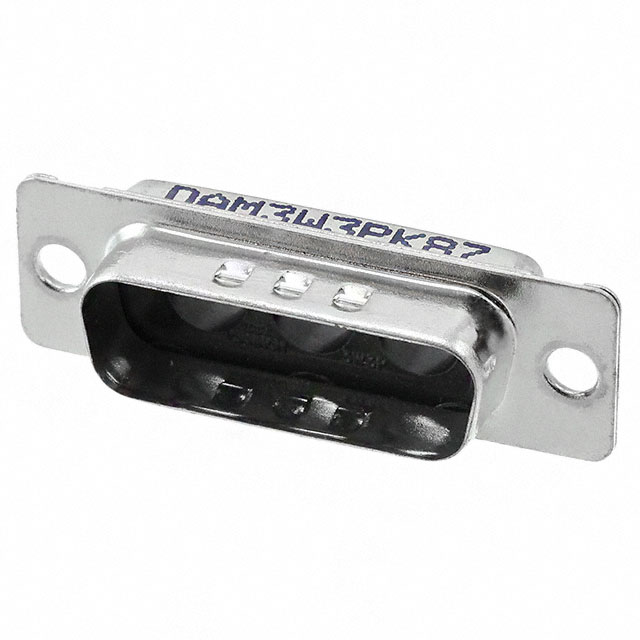 CONN D-SUB HOUSING PLUG 3POS
