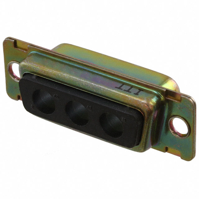 CONN D-SUB HOUSING PLUG 3POS