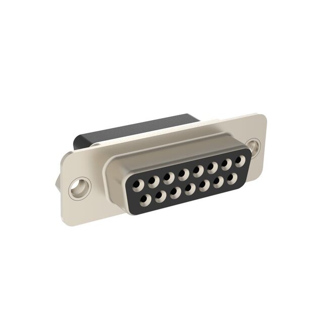 CONN D-SUB HOUSING RCPT 15POS