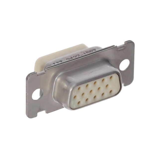 CONN D-SUB HD HOUSING RCPT 15POS