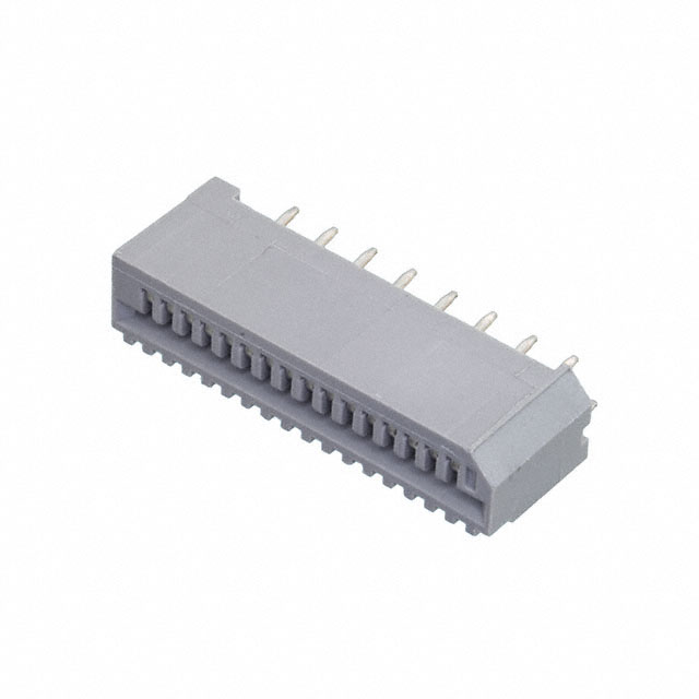 CONN FFC VERT 16POS 1.25MM PCB