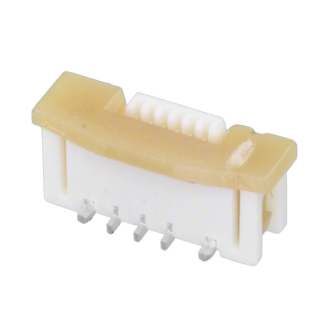 CONN FFC FPC VERT 6POS 0.5MM SMD