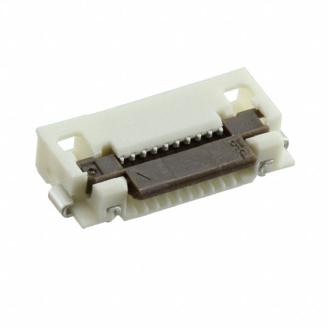 CONN FFC BOTTOM 10POS 0.5MM R/A
