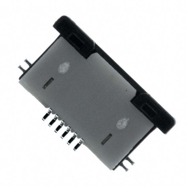 CONN FFC FPC TOP 6POS 0.5MM R/A