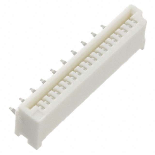 CONN FFC TOP 19POS 1.25MM R/A