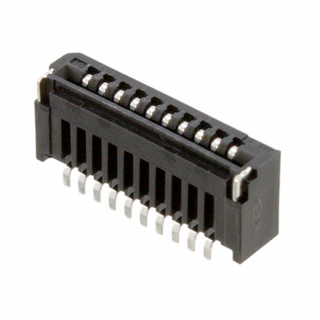 CONN FFC TOP 10POS 1MM R/A